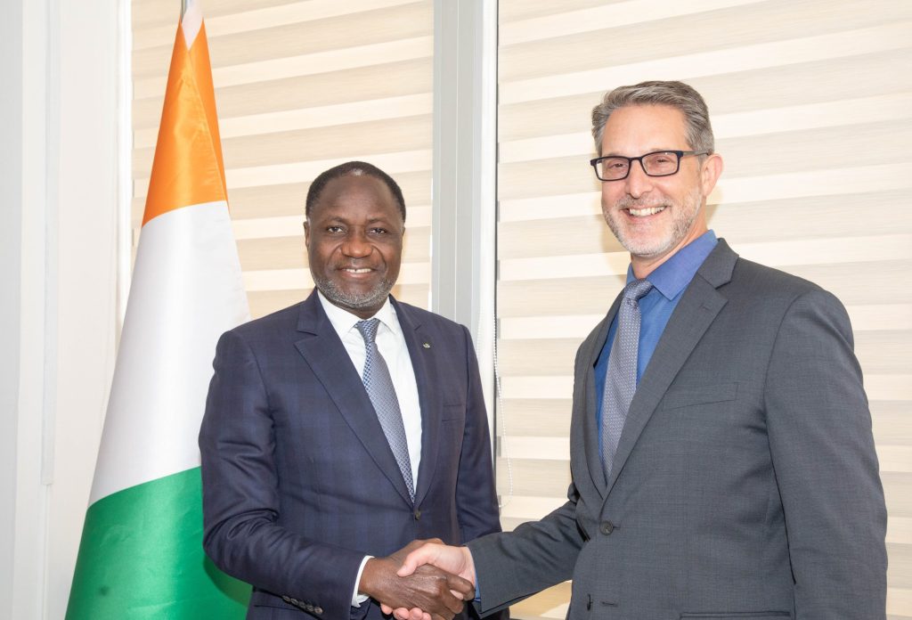 Implementation of the Compact Works in Abidjan: Vice-President Jonathan Richard